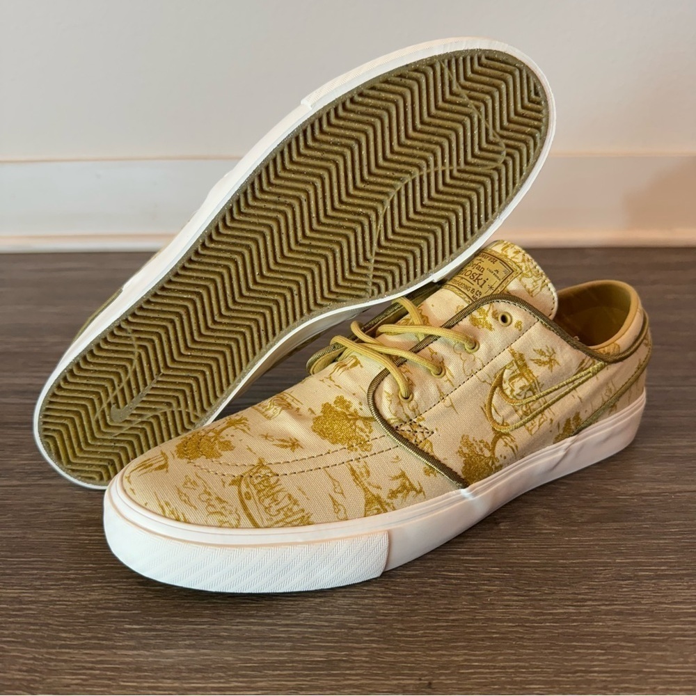 Nike SB Zoom Janoski OG+ premium "Sesame/Flat Gold" FD6641-200 Men's sz … - Picture 3 of 5